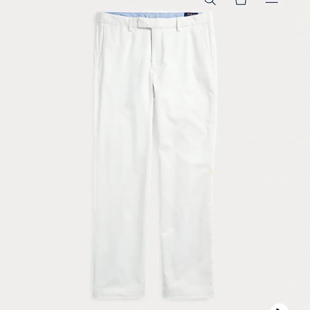 (Like New) Polo Ralph Lauren Slim Fit Chino - White - Picture 4 of 7